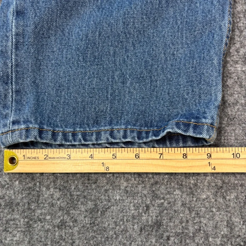 Levis 550 Relaxed Fit Blue Denim Jeans Mens 50x32 Blue Medium Wash